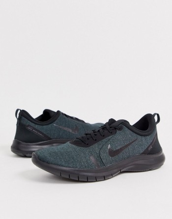 Nike Running Flex Experience Rn8 Crne - Muške Tenisice | 45208BPDK